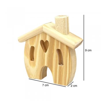 Casa Nº1 Vazada Pinus 7x2x9