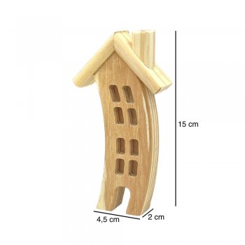 Casa Nº3 Vazada Pinus 4,5x2x15