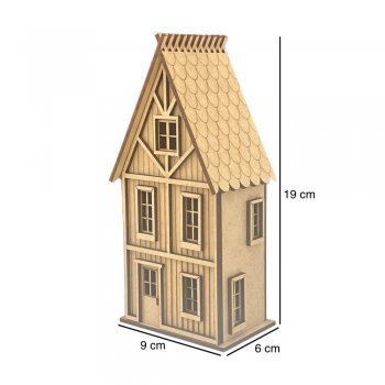 Casa Laser Nº1 9x6x19