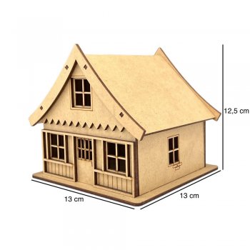 Casa Laser Nº6 13x13x12,5