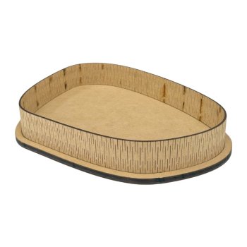 Bandeja Orgânica Na Base Nº1 33,5x25x5,5