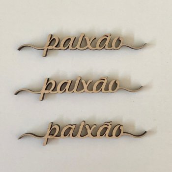 Kit Com 3 Palavras Paixão